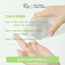 Thumbnail Bộ đôi nước tẩy trang và kem chống nắng BOM EIGHT TEA 4