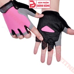Thumbnail Găng tay tập gym chạy xe thể thao Prowin fitness chất liệu ma sát cao chống trơn trượt 1