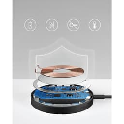 Thumbnail Đế sạc không dây từ tính ANKER PowerWave Select+ Magnetic 7.5W - A2566 2
