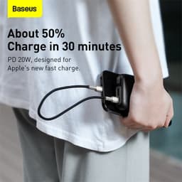Thumbnail Cáp Baseus PD 20W C-L Chaeger Cáp Sạc Nhanh Ngày Cho 13 3