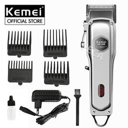 Thumbnail Tông đơ cắt tóc không dây Kemei KM-1997/ 1998 chuyên nghiệp với toàn thân là hợp kim nhôm cao cấp pin lithium 2000mAh 1