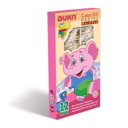 Thumbnail Bút Sáp Dầu Duka 12 Màu/ 24 Màu/ 18 Màu/ 36 Màu Hộp Nhựa/Hộp Giấy 2