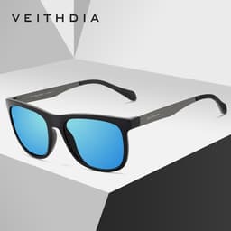 Thumbnail Kính mát VEITHDIA gọng vuông chất liệu TR90 chống tia UV400 phong cách thể thao thời trang cho nam nữ 6110 1