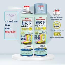 Thumbnail Bình xịt khử mùi hôi chân và làm sạch mùi giày Ximo cao cấp 300ml 4