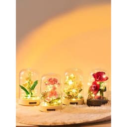 Thumbnail Combo đồ chơi lắp ráp bông hoa kèm hộp nhạc chuyển động 3