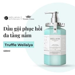 Thumbnail Dầu gội đầu thảo dược Weilaiya chiết xuất nấm Truffle giúp chống lão hóa da đầu và mượt tóc cho tóc hư tổn 450ml 3