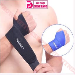 Thumbnail Đai cuốn cổ tay tập gym thể thao Aolikes hỗ trợ các bài tập tạ tập tay 2