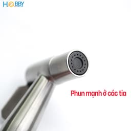 Thumbnail Bộ vòi xịt rửa vệ sinh toilet có dây sen lò xo HOBBY Home Decor VSR2 1