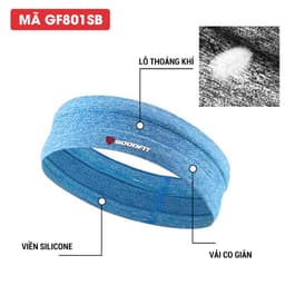 Thumbnail Băng đô thể thao headband goodfit co giãn 4 chiều, thấm hút mồ hôi 4