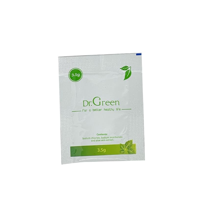 Ảnh Gói muối Biển Nha Đam Dr.Green| 10 gói| Rửa mũi cho bé và người lớn| Viêm mũi dị ứng, viêm mũi xoang 4