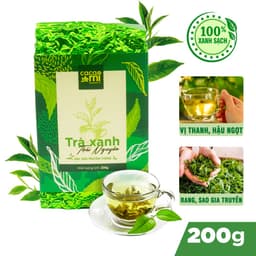 Thumbnail Trà xanh Thái Nguyên CACAOMI chè Tân Cương đặc sản truyền thống Việt Nam làm quà biếu tặng 200g 1