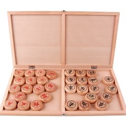 Thumbnail Bộ Cờ Tướng Gỗ Cao Cấp Bàn Cờ 40 x 35 Cm Kiêm Hộp Đựng Cờ – Chọn Size Quân Chính Hãng Amalife 3