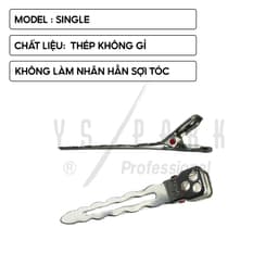 Thumbnail Kẹp đơn giữ tóc YS PARK Single dạng sóng không tạo nếp chịu nhiệt cao cấp hàng chính hãng made in Japan 1