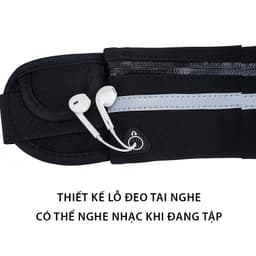Thumbnail Tui Đeo Hông Chạy Bộ Có Ngăn Chứa Đồ Và Đựng Bình Nước Tiện Lợi MixSport TDH02 2