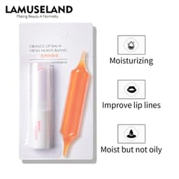 Thumbnail Son môi LAMUSELAND Dưỡng ẩm Sáng bóng Plumping Chống nứt nẻ Mặt nạ dưỡng môi Unisex Son dưỡng môi 4