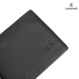 Thumbnail Ví ngắn nam da bò cao cấp khóa kéo hiện đại chính hãng Lavatino [Wallet Vasto - WB34] 2