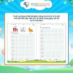 Thumbnail Sách - Bé tập tô, viết chữ to cho bé từ 4-6 tuổi 3