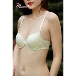 Thumbnail Áo Lót Nữ Mustoto Mút Vừa 2,5cm Có Gọng Nâng Phối Lưới (MA46) 2