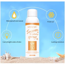 Thumbnail Xịt chống nắng LIYALAN SPF 50+ hỗ trợ cấp ẩm cho làn da 150ml 3