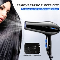 Thumbnail Máy sấy tóc UBEATOR 3 cấp nhiệt/ 2 tốc độ gió hỗ trợ tạo kiểu tóc chuyên nghiệp 4