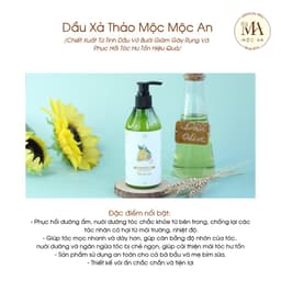 Thumbnail Dầu Xả Thảo Mộc Mộc An Chiết Xuất Từ Tinh Dầu Vỏ Bưởi Giảm Gãy Rụng Và Phục Hồi Tóc Hiệu Quả 300g 3