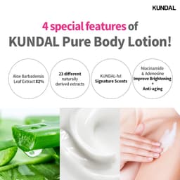 Thumbnail [KUNDAL] Sữa dưỡng thể làm mới dưỡng ẩm 500ml 4