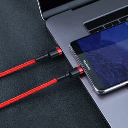Thumbnail Cáp sạc Baseus Cafule Series 60W TypeC to TypeC, sạc nhanh 3.0, truyền dữ liệu tốc độ cao 480Mbps dài 1m 4