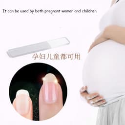 Thumbnail Cây Dũa Móng Tay pffee Bằng Thủy Tinh Trong Suốt Chuyên Nghiệp 2