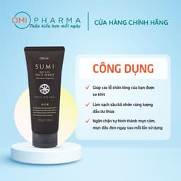 Thumbnail Sữa Rửa Mặt Than Hoạt Tính Deve Sumi Face Wash (170g) 2