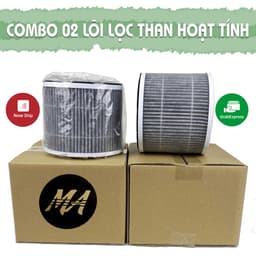 Thumbnail Combo 2 màng lọc không khí MAX AIR loại than hoạt tính Carbon khử mùi, lọc bụi mịn, lọc sạch lông chó mèo 1
