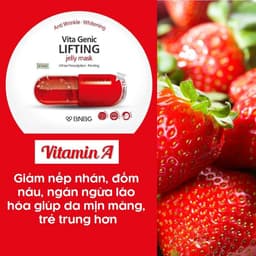 Thumbnail Mặt Nạ Phục Hồi Da Lão Hóa BNBG Vita Genic Lifting Jelly Mask 30ml (Miếng lẻ) 2