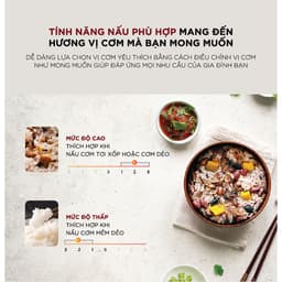 Thumbnail Nồi cơm điện tử Cuckoo 1.08L CR-0690F nhiều chế độ nấu,- Bảo hành 2 năm 4