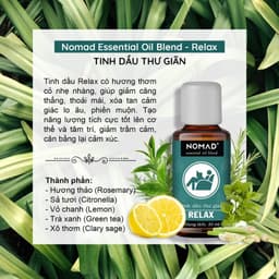 Thumbnail Tinh Dầu Nomad Xông Phòng Thư Giãn Essential Oil Blend - Relax 2
