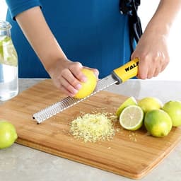 Thumbnail Dụng cụ nạo Walfos bằng thép không gỉ với tay cầm chống trượt phù hợp cho phô mai/gia vị/chanh 3