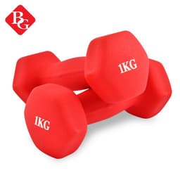 Thumbnail BG Cặp tạ tay(2 cái) 1KG cao cấp lõi thép đặc bọc caosu nhám Thái Lan 1