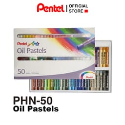 Thumbnail Phấn/ Sáp Dầu Pentel  Oil  Pastel PHN - 50 màu  | Màu Sắc Pastel Tươi Sáng Phong Phú | An Toàn Cho Sức Khỏe Người Dùng | 1