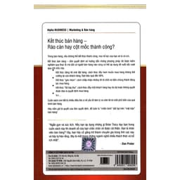 Thumbnail Sách - Kết Thúc Bán Hàng - Đòn Quyết Định- The Art of Closing The Sale - Brian Tracy (Tái Bản) 3