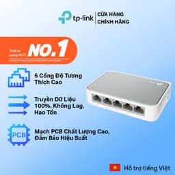 Thumbnail Bộ Chia Tín Hiệu TP-Link TL-SF1005D 5 cổng Switch 5 ports 10/100Mbps 1