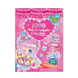 Thumbnail Sách - Combo 4c 1000 dán hình thời trang công chúa(tường vi + bìm bìm + lan hồ điệp + tuy líp) 3