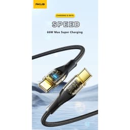 Thumbnail Dây cáp sạc nhanh 66W type-C to Type-C AKUS - D59 - Hàng chính hãng - BH 12 tháng 1