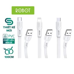 Thumbnail Cáp Sạc ROBOT RDL100s/RDC100s/RDM100s Chất Liệu PVC Chống Rối 2