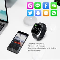 Thumbnail Đồng hồ thông minh VITOG Y68 thích hợp cho iOs Android 4