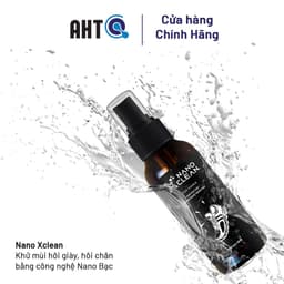 Thumbnail Chai xịt giày diệt khuẩn khử mùi hôi giày, khử mùi hôi chân Nano Xclean For Shoes 50ml-Hương Bạc Hà -Nano Bạc AHT Corp 2