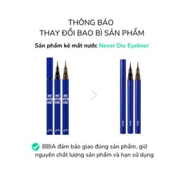 Thumbnail Kẻ Mắt Bbia Never Die Brush Eyeliner (2 màu) 0.4g Bbia Official Store 4