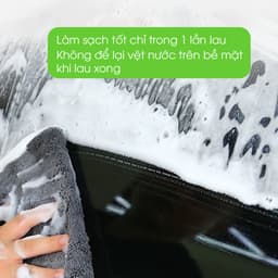 Thumbnail Khăn lau ô tô chuyên dụng đa năng Tâm Luân microfiber, siêu thấm, khổ to 4