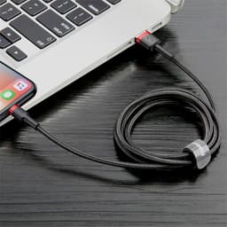 Thumbnail Cáp sạc và truyền dữ liệu Baseus cổng USB dành cho điện thoại Phone dài 2 mét 3