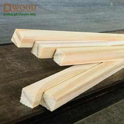 Thumbnail 5 thanh gỗ thông Dwood vuông 1cm làm mô hình kiến trúc - chiều dài tự chọn 4