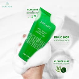 Thumbnail Sữa Rửa Mặt Tràm Trà Sạch Sâu, Kiềm Dầu Derladie Herbal Extract Care Deep Cleansing Foam 150ml 4