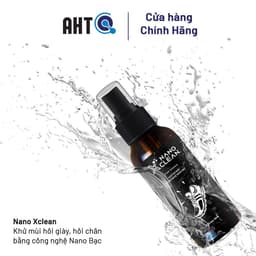 Thumbnail Xịt Khử Mùi Giày Nano Xclean Nano Bạc AHTC 50ml Khử Mùi hôi giày hôi chân, Diệt Khuẩn Giày Dép 1