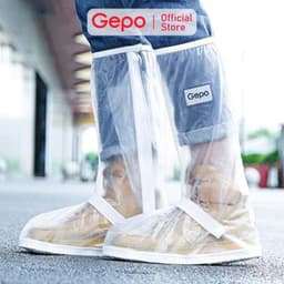 Thumbnail Ủng Đi Mưa Cổ Cao Với Chất Liệu Nhựa PVC 2 Lớp GEPO 4